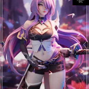 Acheron Honkai Star Rail | 3D Print File | STL
