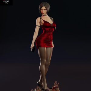 Ada Wong Resident Evil | 3D Print Model | STL