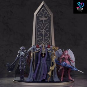 Ainz Ooal Gown Overlord | 3D Print Model | STL