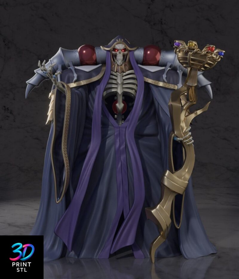 Ainz Ooal Gown Overlord | 3D Print Model | STL - Image 4