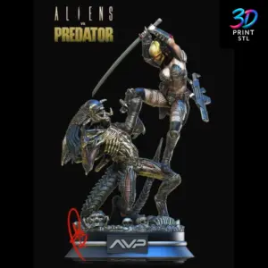 Aliens vs Predator | STL File for 3D Printing