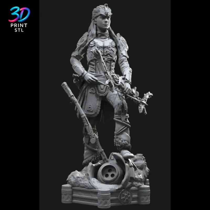 Aloy Horizon Zero Dawn | STL File for 3D Printing - Image 2