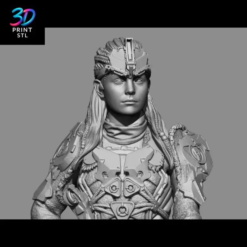 Aloy Horizon Zero Dawn | STL File for 3D Printing - Image 3
