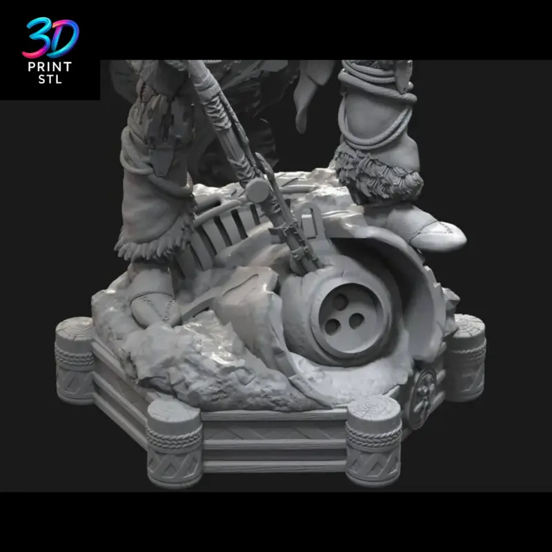 Aloy Horizon Zero Dawn | STL File for 3D Printing - Image 4