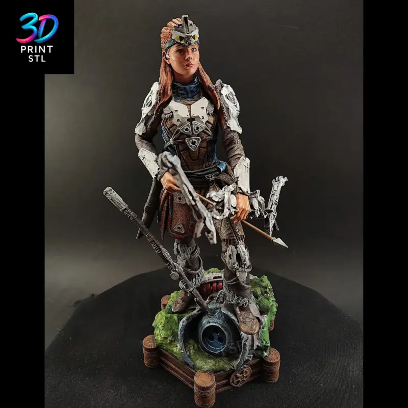 Aloy Horizon Zero Dawn | STL File for 3D Printing - Image 6