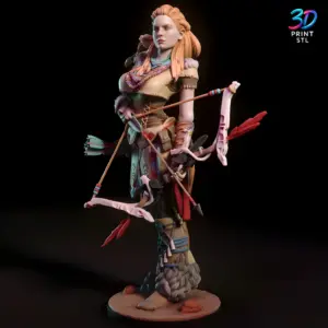 Aloy Archer Horizon Zero Dawn | STL File for 3D Printing