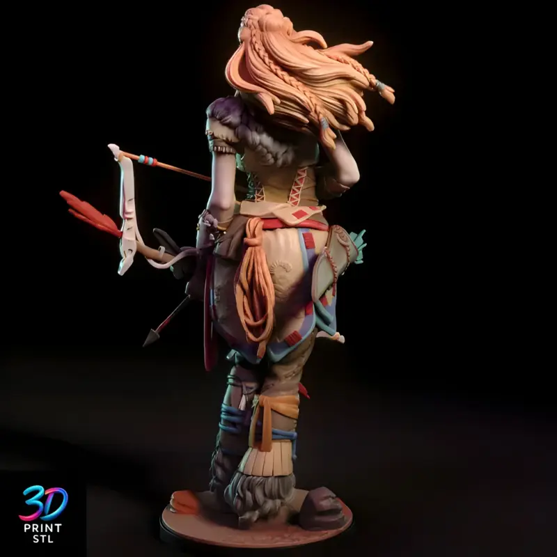 Aloy Archer Horizon Zero Dawn | STL File for 3D Printing - Image 2