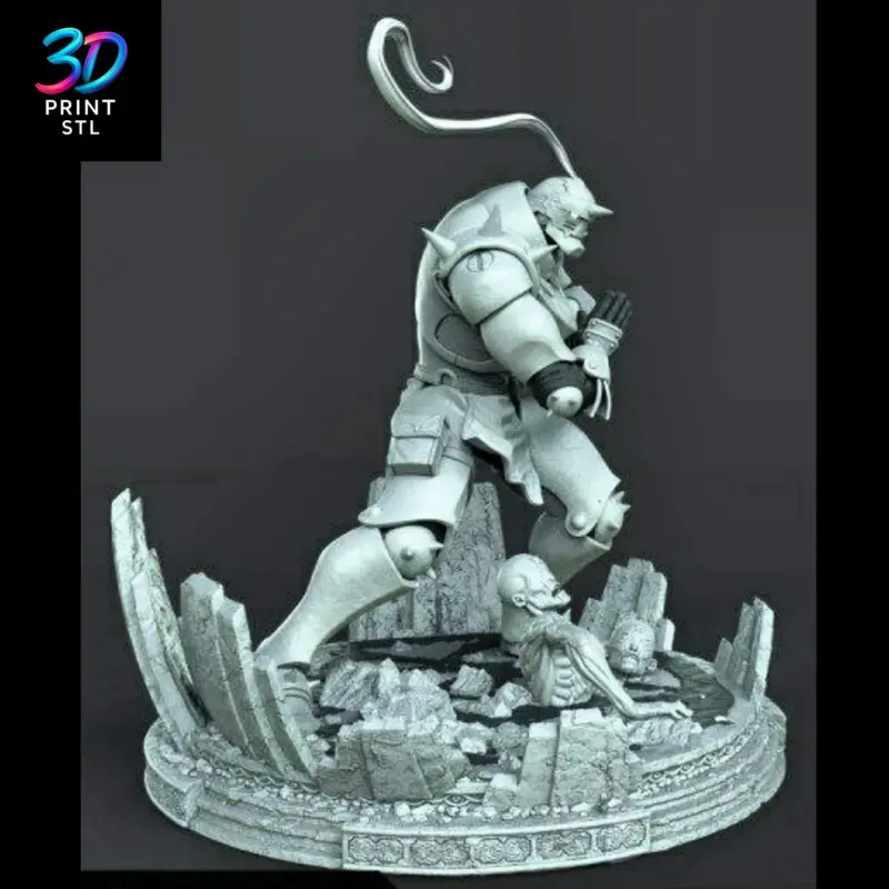Alphonse Elric Fullmetal Alchemist | STL for 3D Printers - Image 2