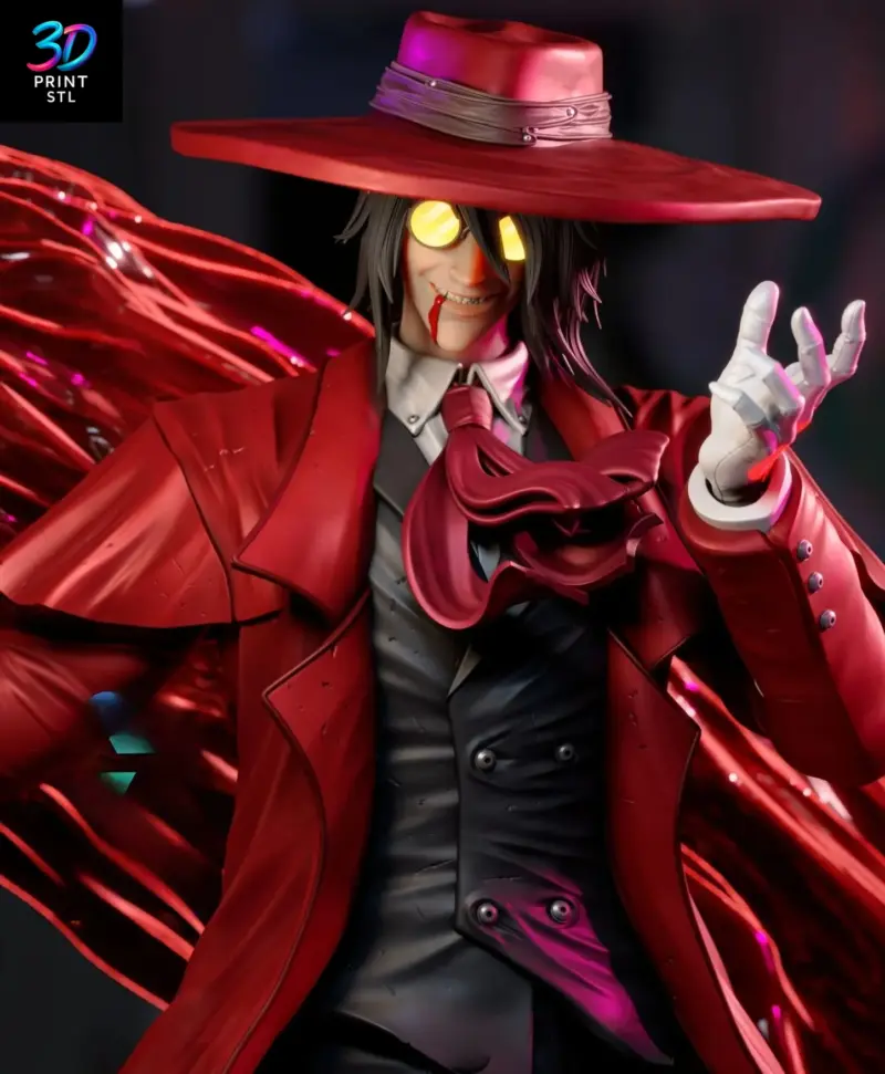 Alucard Hellsing | 3D Print File | STL