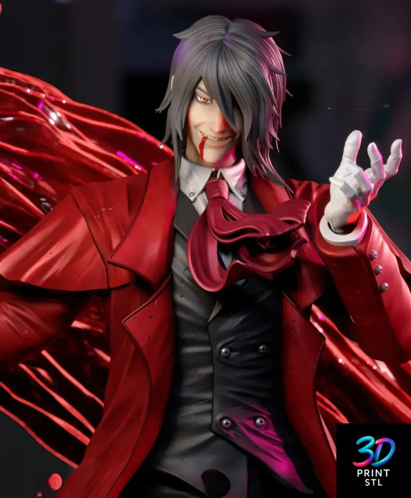 Alucard Hellsing | 3D Print File | STL - Image 10