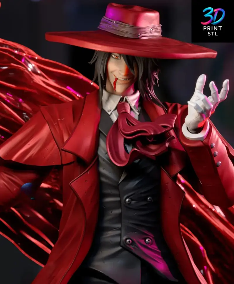 Alucard Hellsing | 3D Print File | STL - Image 2