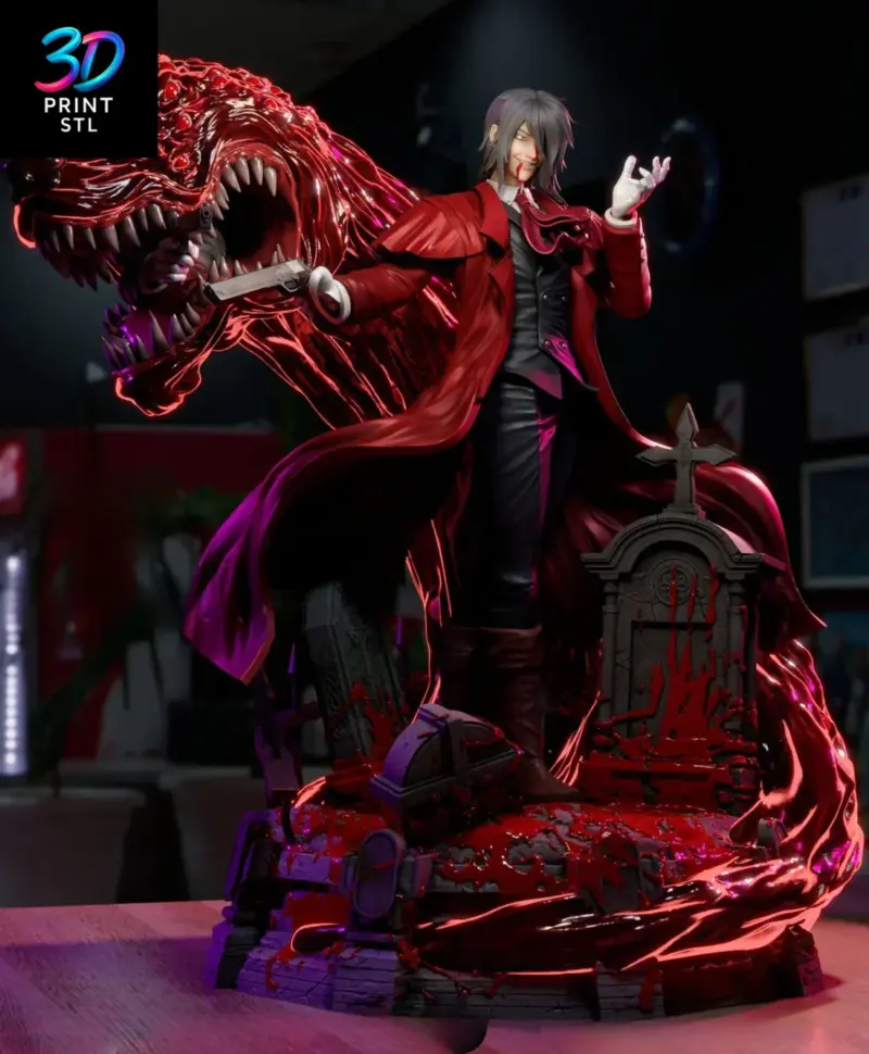 Alucard Hellsing | 3D Print File | STL - Image 5