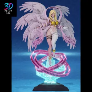 Angewomon Digimon Adventure | 3D Print Model | STL