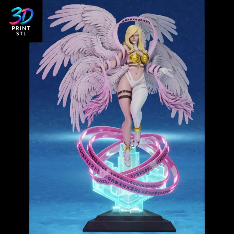 Angewomon Digimon Adventure | 3D Print Model | STL