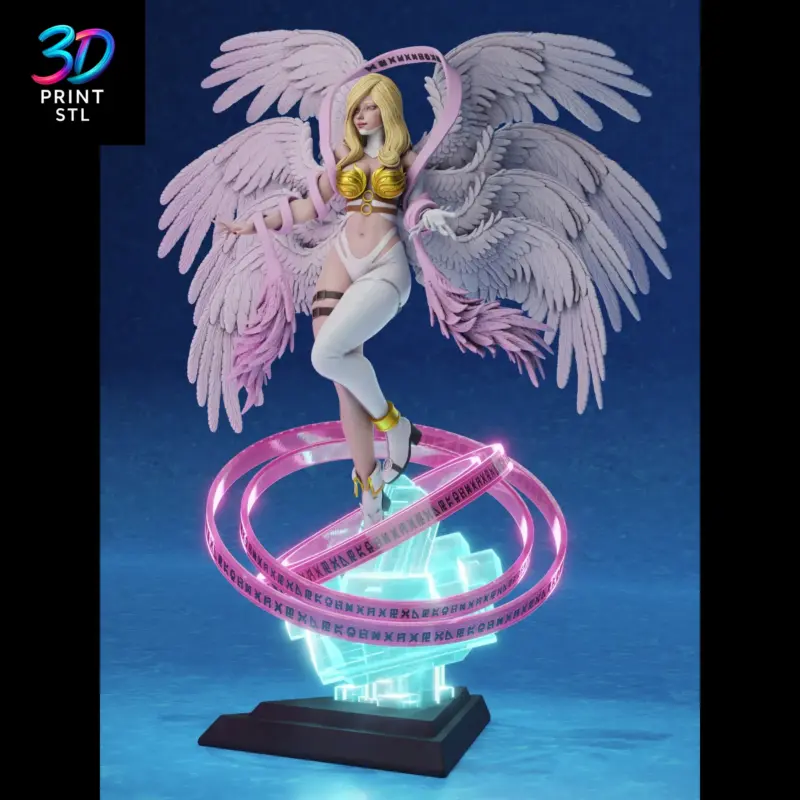 Angewomon Digimon Adventure | 3D Print Model | STL - Image 3