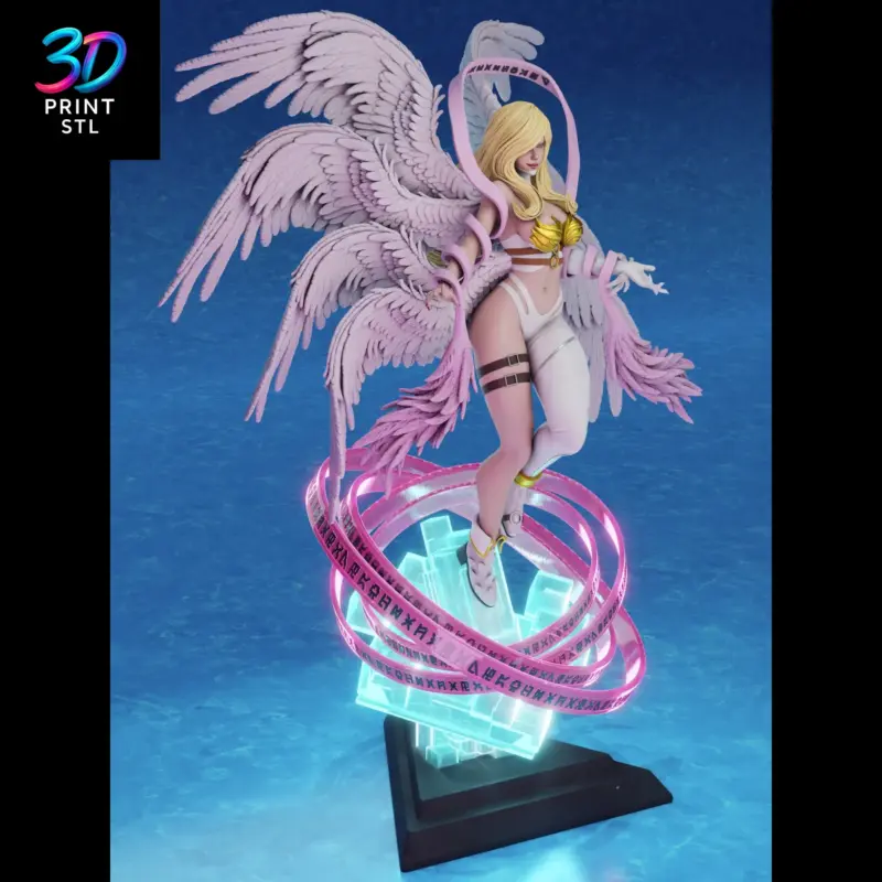 Angewomon Digimon Adventure | 3D Print Model | STL - Image 4
