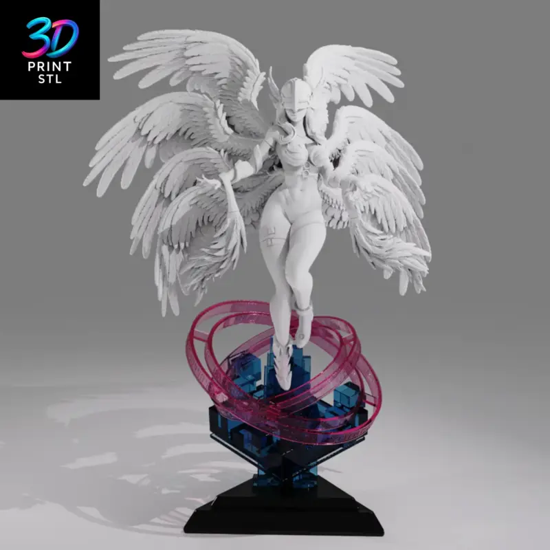 Angewomon Digimon Adventure | 3D Print Model | STL - Image 5