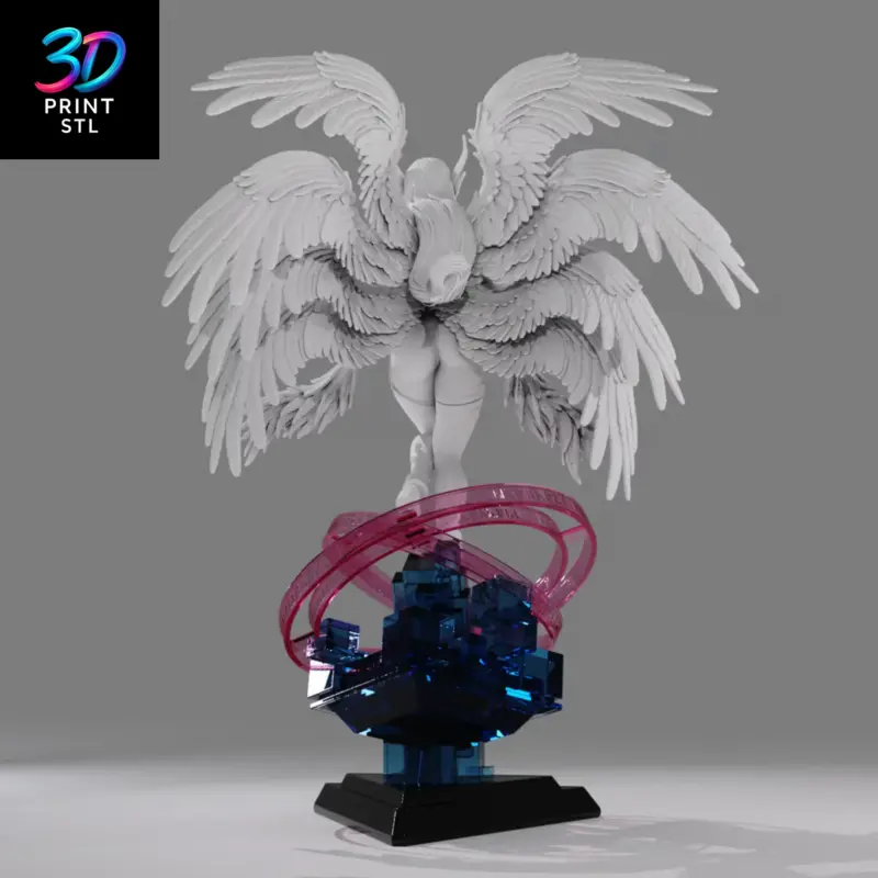 Angewomon Digimon Adventure | 3D Print Model | STL - Image 6