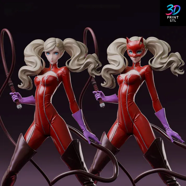 Ann Takamaki Persona 5 | 3D Print File | STL - Image 2