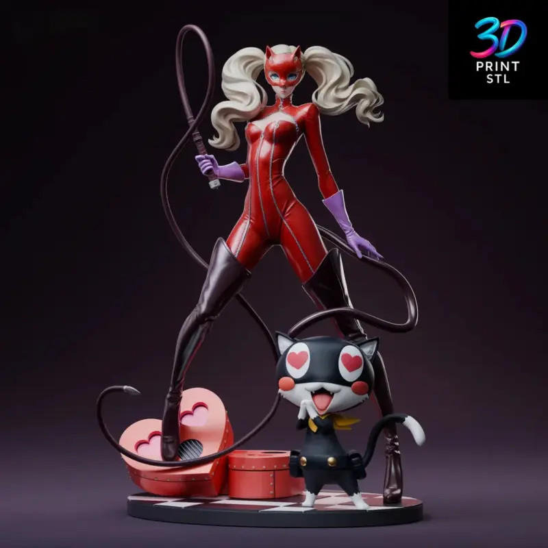 Ann Takamaki Persona 5 | 3D Print File | STL - Image 4