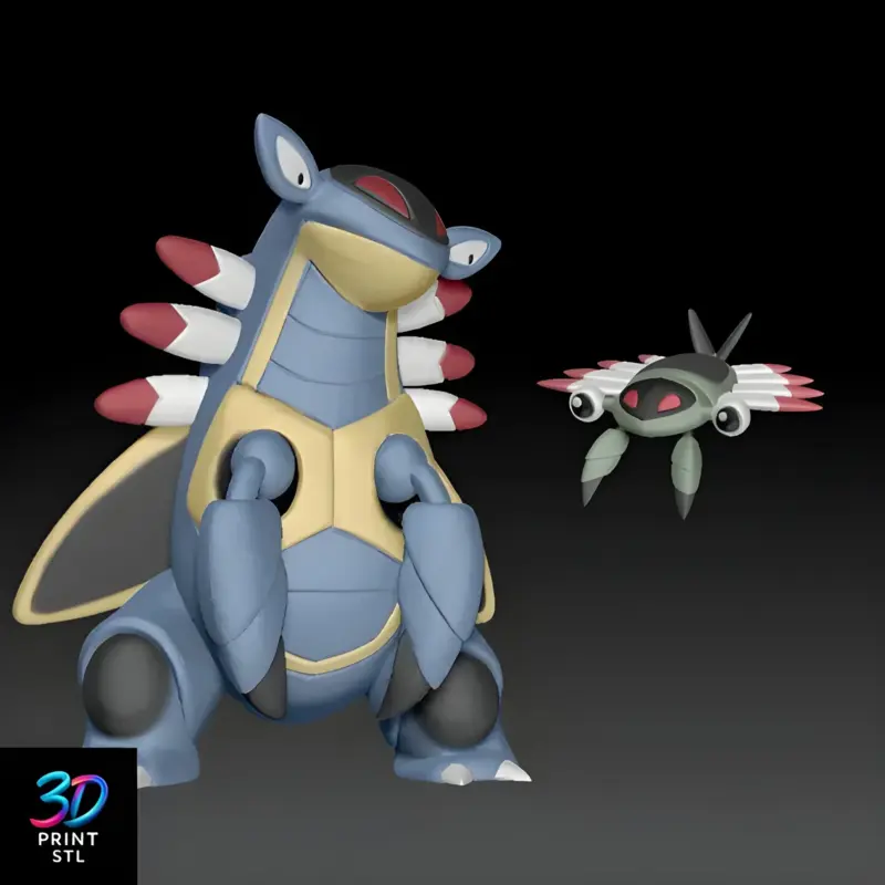 Anorith and Armaldo Pokémon | STL for 3D Printers