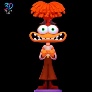 Anxiety Inside Out 2 | STL File for 3D Printing