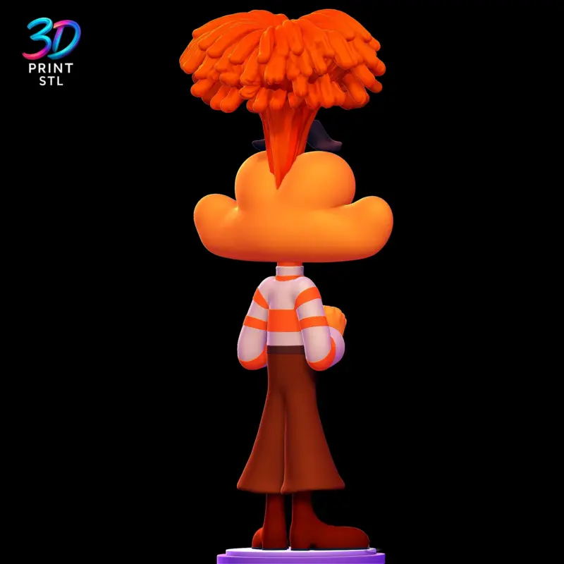 Anxiety Inside Out 2 | STL File for 3D Printing - Image 3