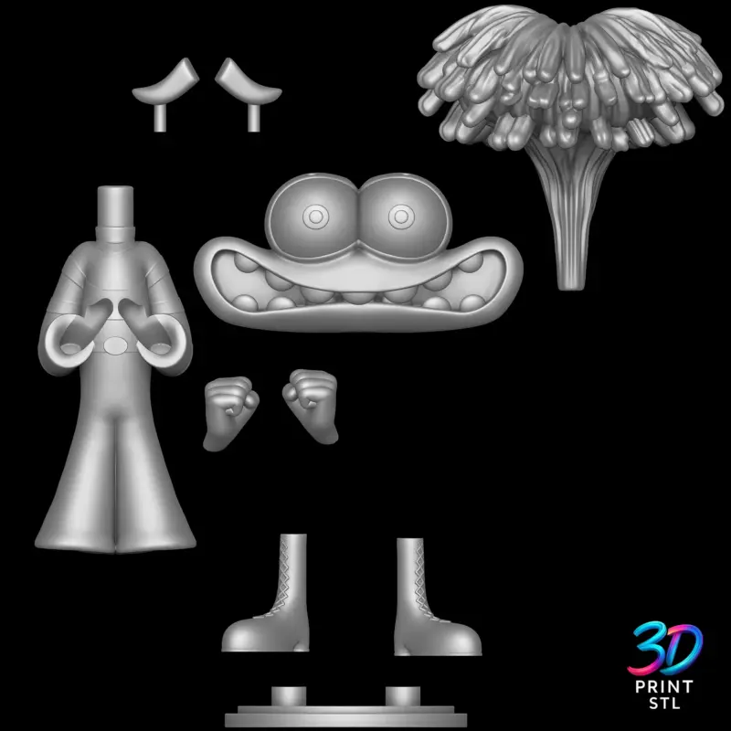 Anxiety Inside Out 2 | STL File for 3D Printing - Image 5