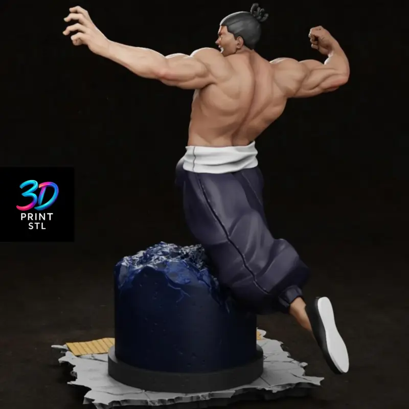 Aoi Todo Jujutsu Kaisen | STL File for 3D Printing - Image 2