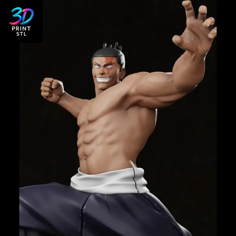 Aoi Todo Jujutsu Kaisen | STL File for 3D Printing - Image 3
