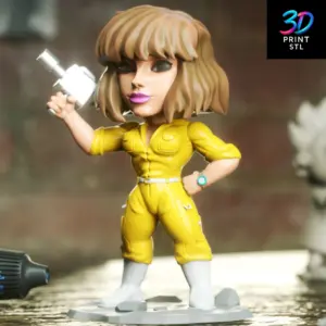 April O’Neil Mutant Ninja Turtles | STL File for 3D Printing