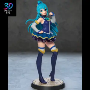 Aqua KonoSuba | STL File for 3D Printing