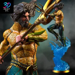 Aquaman DC Comics | STL File for 3D Printing