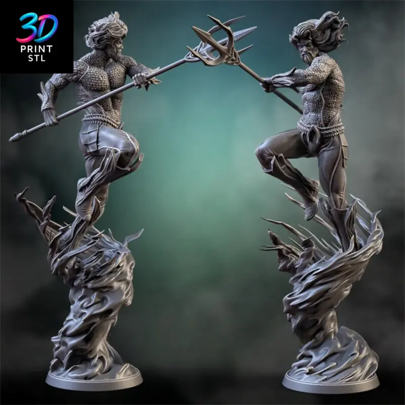 Aquaman DC Comics | STL File for 3D Printing - Image 5