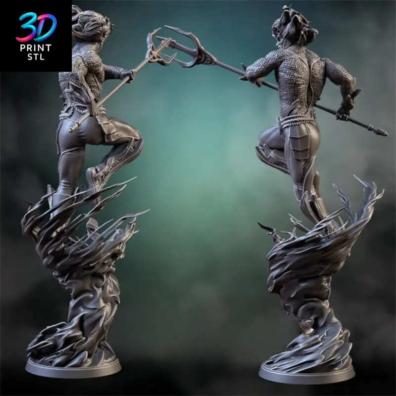 Aquaman DC Comics | STL File for 3D Printing - Image 6