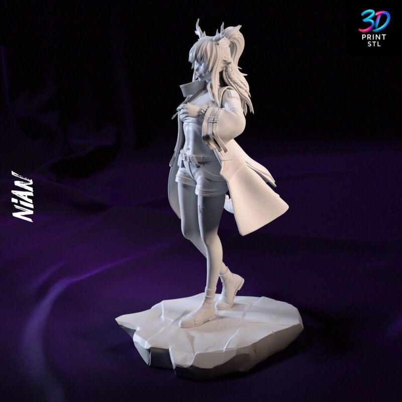 Nian Figure Arknights | STL for 3D Printers - Image 2