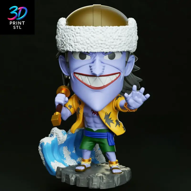Arlong Chibi One Piece | STL File for 3D Printing