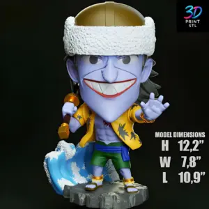 Arlong Chibi One Piece | 3D Print File | STL