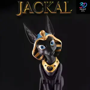 Articulated Jackal Flexi Toy | STL for 3D Printers