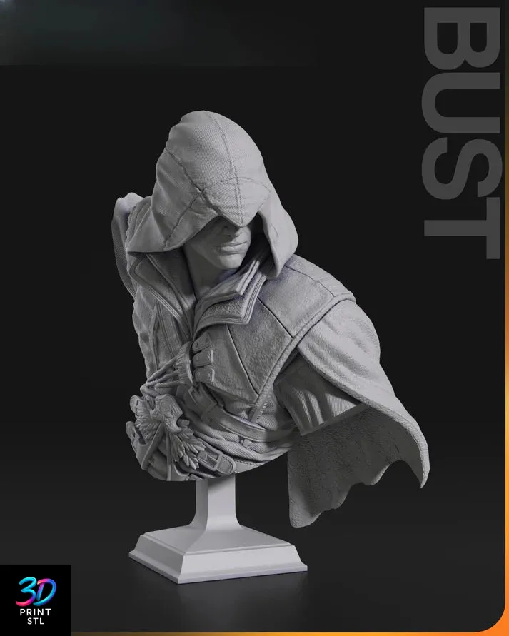 Ezio Auditore Figure – Assassin’s Creed STL 3D Print Model - Image 2