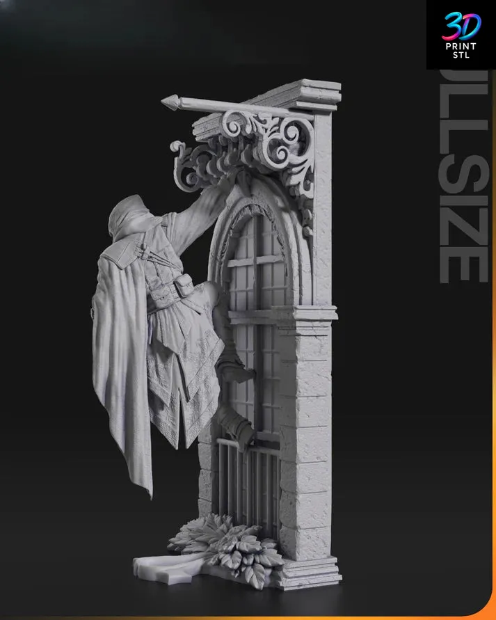 Ezio Auditore Figure – Assassin’s Creed STL 3D Print Model - Image 5
