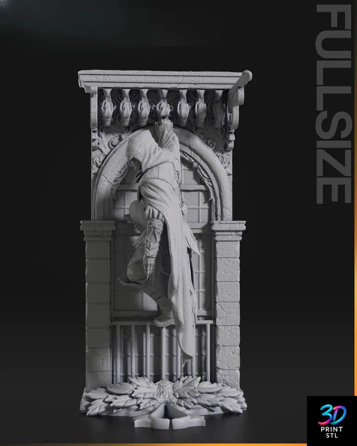 Ezio Auditore Figure – Assassin’s Creed STL 3D Print Model - Image 6