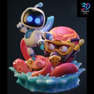 Astro Bot | STL File for 3D Printing
