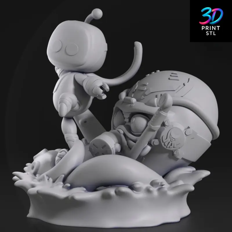 Astro Bot | STL File for 3D Printing - Image 4
