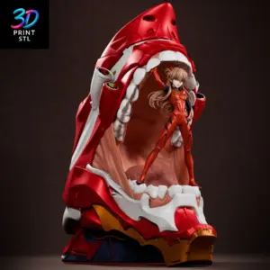 Asuka Langley Figure Evangelion | 3D Print Model | STL