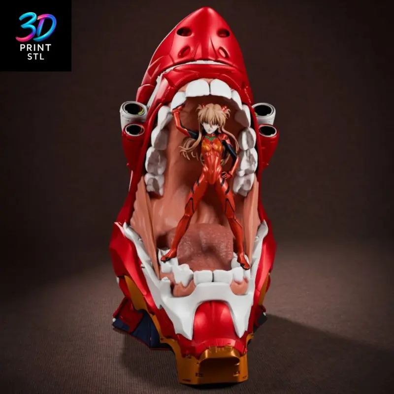Asuka Langley Figure Evangelion | 3D Print Model | STL - Image 2