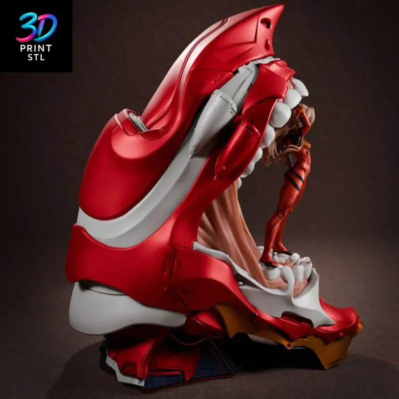 Asuka Langley Figure Evangelion | 3D Print Model | STL - Image 3