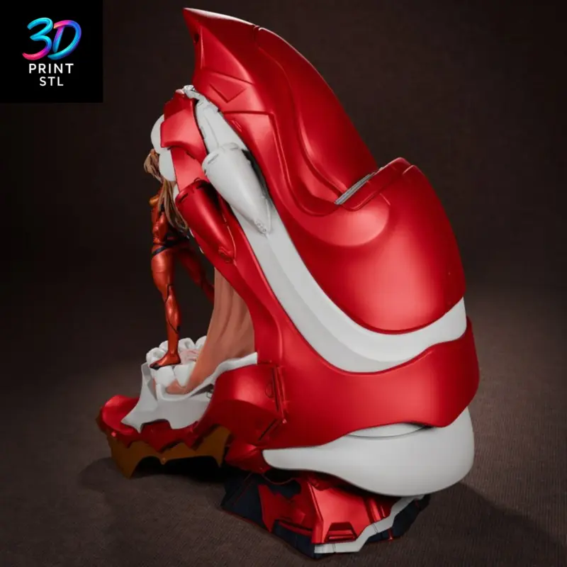 Asuka Langley Figure Evangelion | 3D Print Model | STL - Image 4