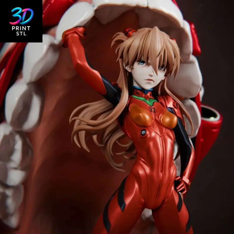 Asuka Langley Figure Evangelion | 3D Print Model | STL - Image 5