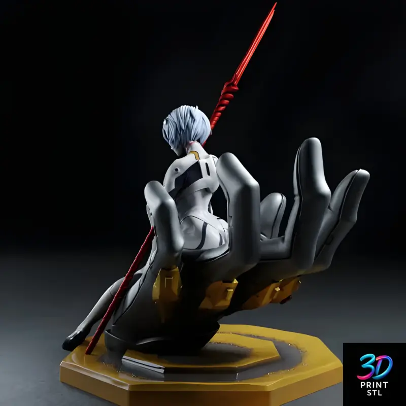 Ayanami Rei Evangelion | 3D Print Model | STL - Image 3